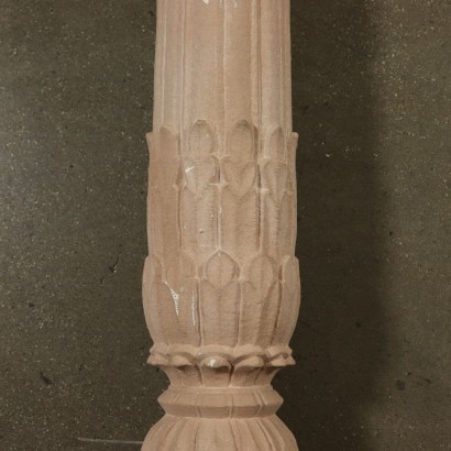 Pair of Columns with Stone Shelves Italy 20th Century