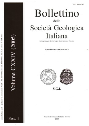 Bollettino della Società Geologica Italiana. Vol. 124 (2005) Fasc. 1