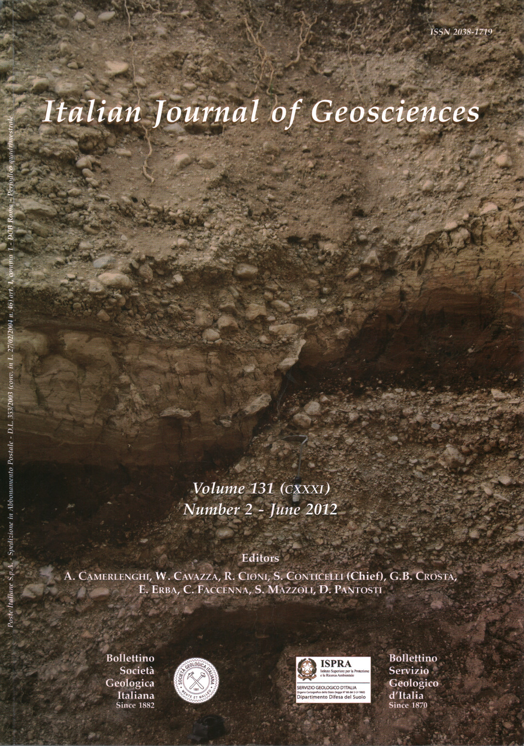 German Journal of geosciences der scnat-Bulletin, Weiß, s.zu.