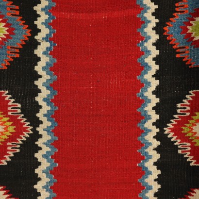 Tapis Kilim Laine Fabrication manuelle Turquie Années 1960-1970