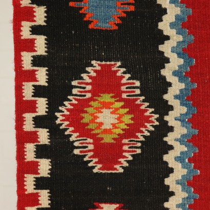 Handmade Kilim Carpet Turkey Wool 1960s-1970s