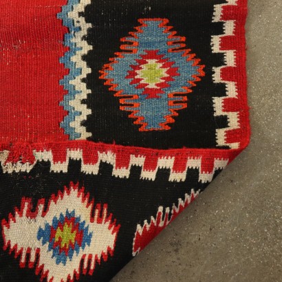 Handmade Kilim Carpet Turkey Wool 1960s-1970s