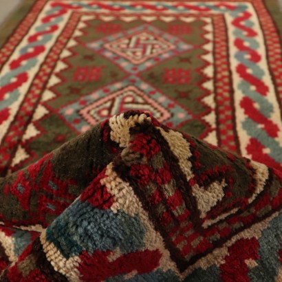 Handmade Ushak Carpet Wool Turkey 1950s-1960s