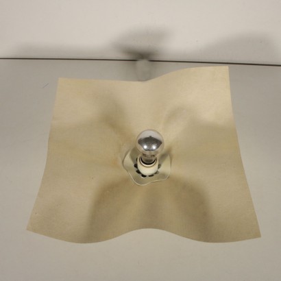 Deux Lampes de Table Mario Bellini Céramique Tissu Artemide Années 70