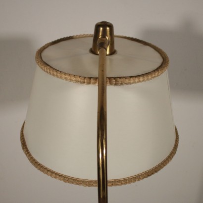 Floor Lamp Marble Brass Vintage Italy 1960s