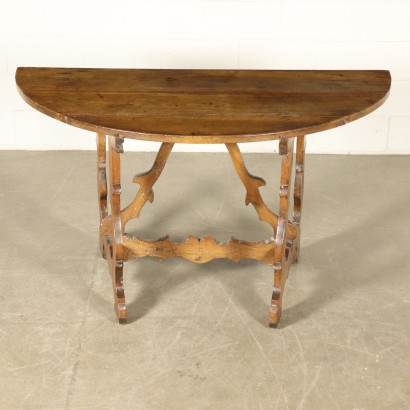 Walnut Console Table Antique Woods Italy 18th Century