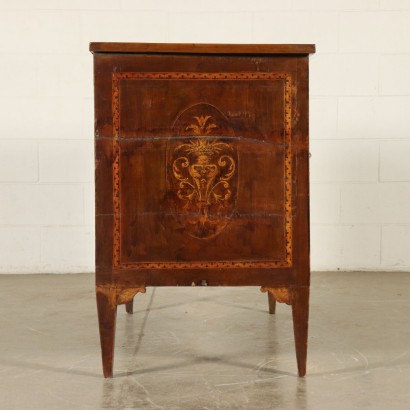 Commode Style Néo-Classical Erable Noyer Italie Première moitié '900