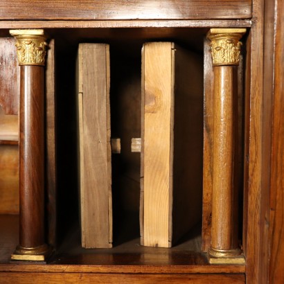 Empire Secretaire Walnut Italy Early 19th century