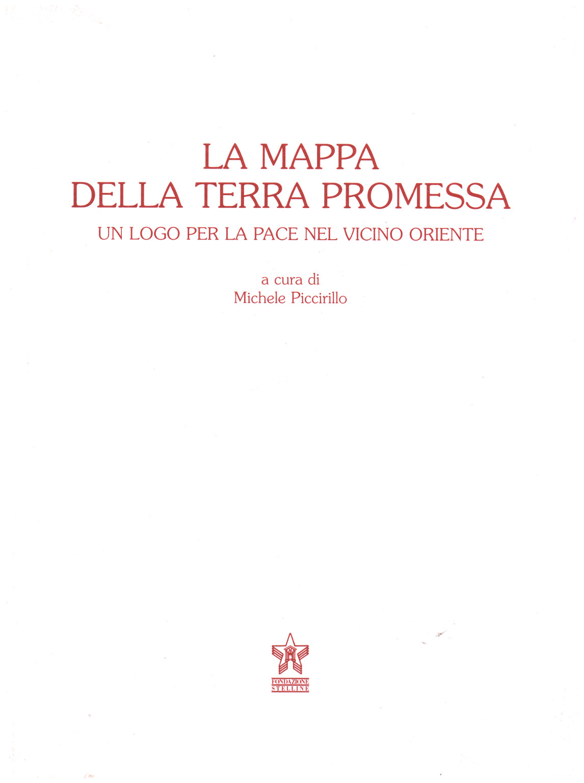 La mappa della Terra promessa, s.a.