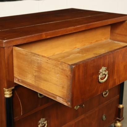 Empire Chest of Drawers Mahogany France 19th Century