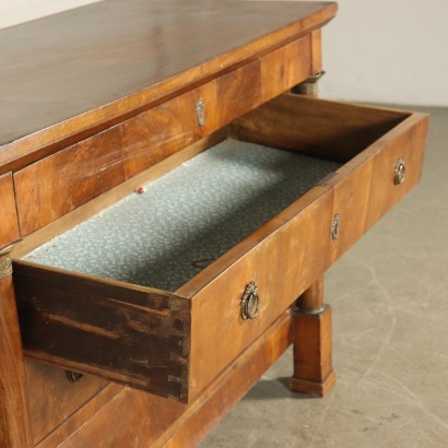 Empire Chest of Drawers Walnut France 19th Century