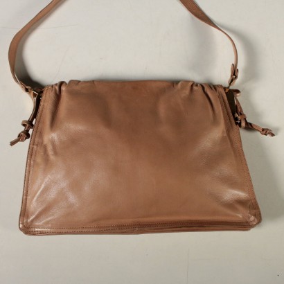 Vintage Bottega Veneta Leather Bag Italy 1980s