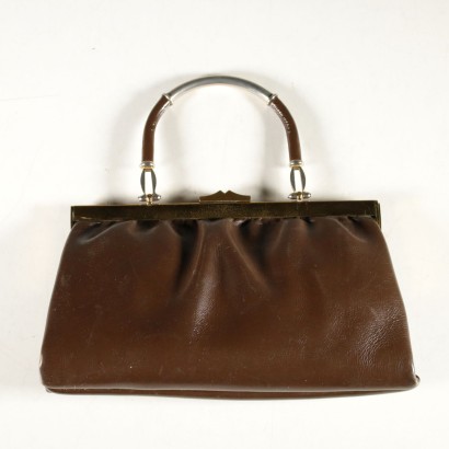 Sac Vintage Cuir Italie Années 1950-1960