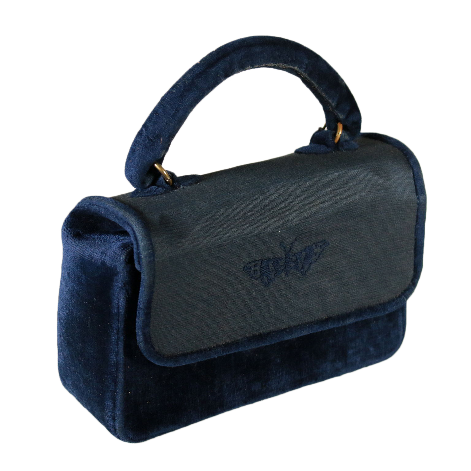 vintage velvet bag