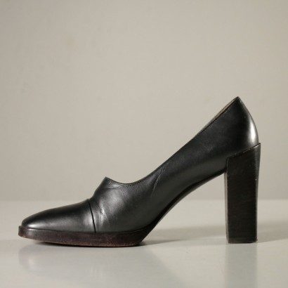 Chaussures Gucci Vintage Cuir Italie Années 1970