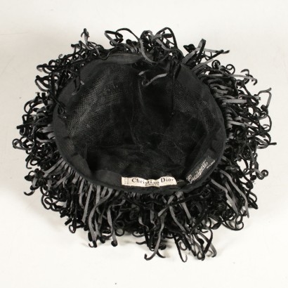 Vintage hat Christian Dior-detail