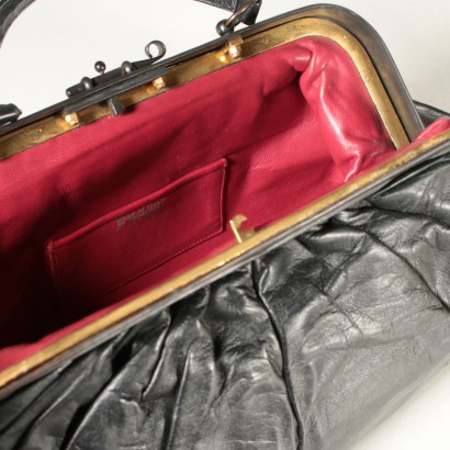 Vintage-handtasche-Leder-Roberta di Camerino-insbesondere