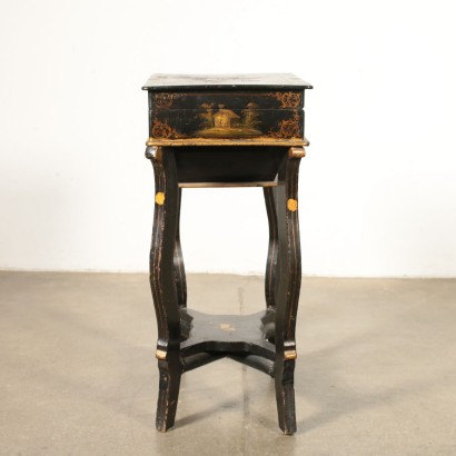 Chinoiserie Work Table with Inlays France First Half of 1900s