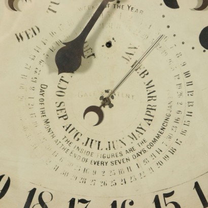 Large Mahogany Wall Clock 19th Century