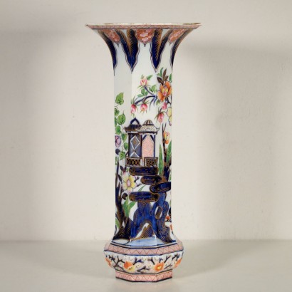 Ceramic Vase European Manufacture Late 1800s