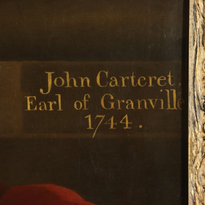 Porträt von John Carteret Graf von Granville Ölgemälde 1744