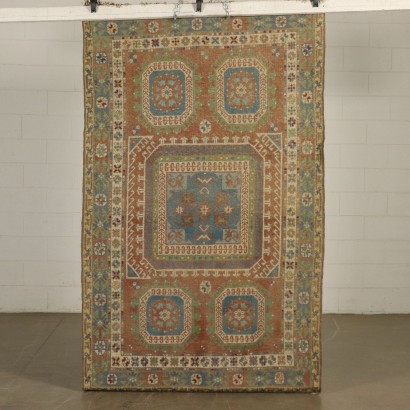 Handmade Kars Carpet Turkey 1940s-1950s