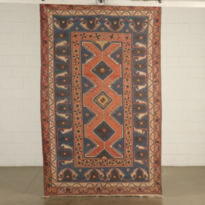 Tapis Kars Laine Fabrication manuelle Turquie Années 60-70