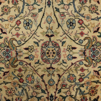 Handmade Jaipur Carpet India Cotton Wool 1980s