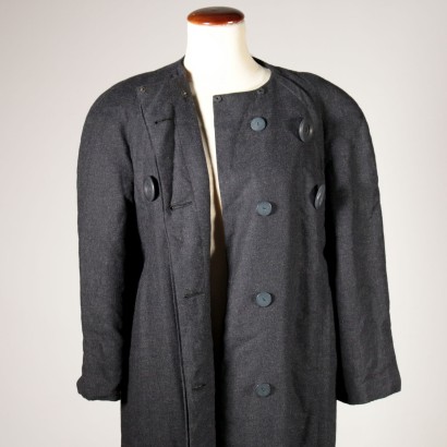 Coat Wool Milan Italy 1950s-1960s