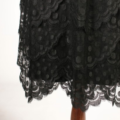 Vintage Curiel Lace Dress Milan Italy 1950s