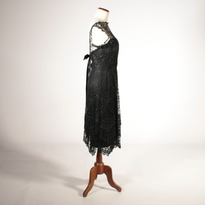 Vintage Curiel Lace Dress Milan Italy 1950s