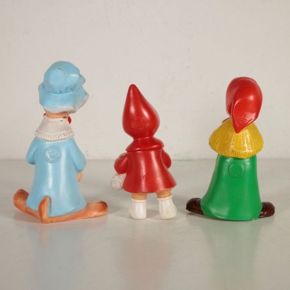 Série Complète Le Petit Chaperon Rouge Ledra Plastic Italie Années 60