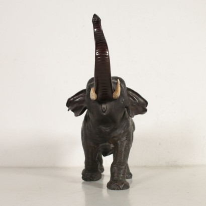 Elefant Bronzeskulptur Japan 20. Jahrhundert