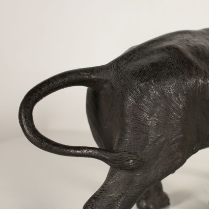 Bronze Sculpture Elephant Japan 20th Century