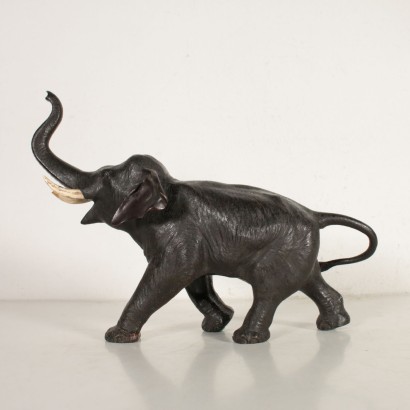 Bronze Sculpture Elephant Japan 20th Century