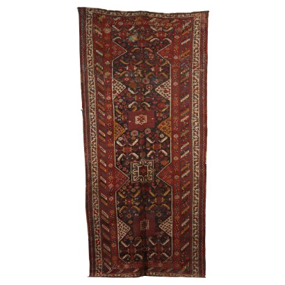 Handmade Kaskay Carpet Iran 1930s-1940s