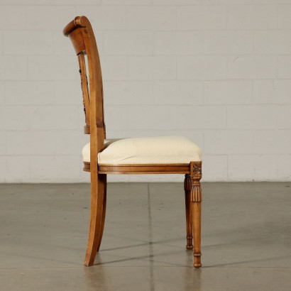 Zwei Sessel und vier Stühle Italien 20. Jahrhundert