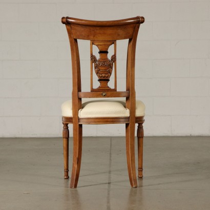 Zwei Sessel und vier Stühle Italien 20. Jahrhundert