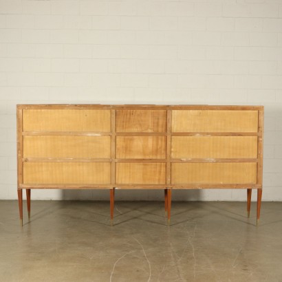 Cabinet Teak Walnut Veneer Vintage Italy 1950s-1960s