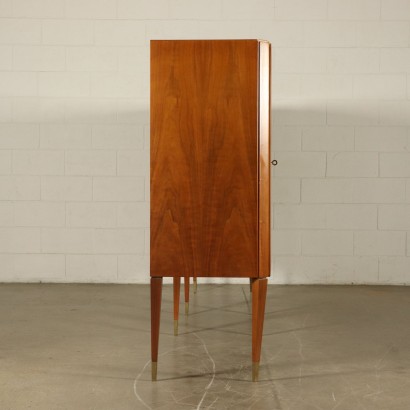 Cabinet Teak Walnut Veneer Vintage Italy 1950s-1960s