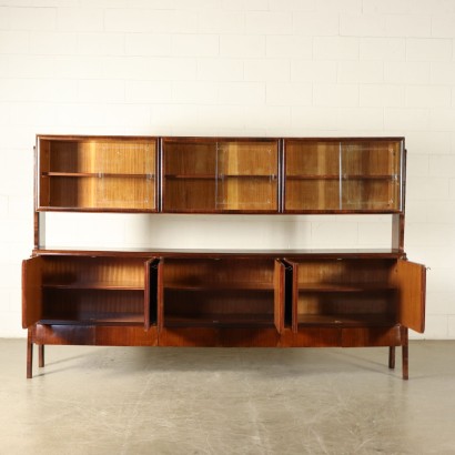 Cupboard Rosewood Veneer Vintage Italy 1950s-1960s