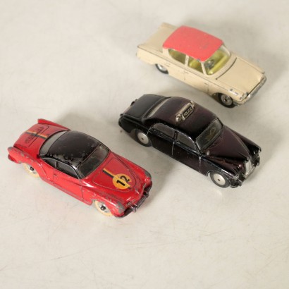 Satz von fünf Spielzeugautos Corgi Toys England 60er Jahre