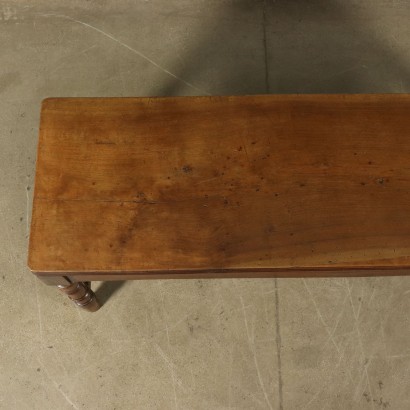 Restoration Table Solid Walnut Italy 19th Century