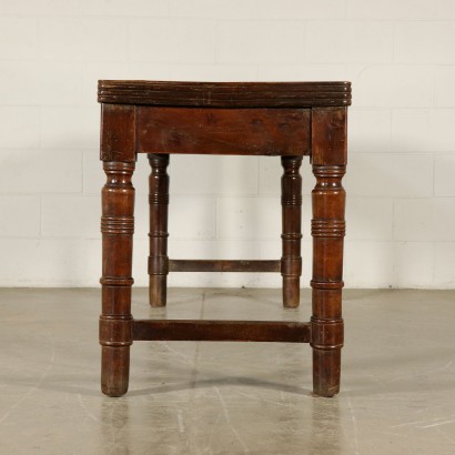Restoration Table Solid Walnut Italy 19th Century