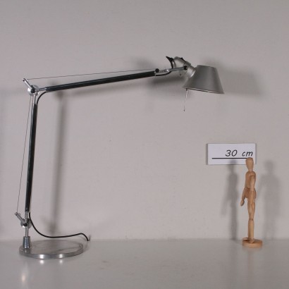 Desk Lamp for Artemide Aluminium Vintage Italy 1980s