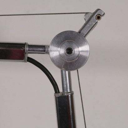 Desk Lamp for Artemide Aluminium Vintage Italy 1980s