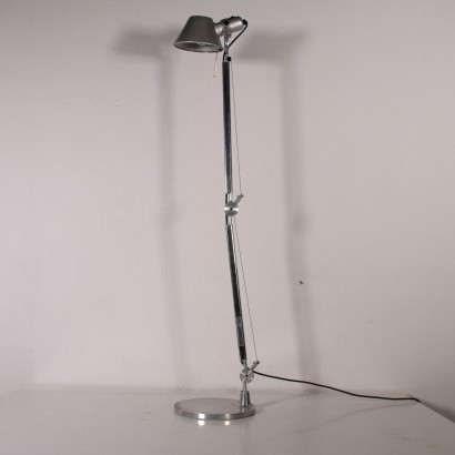 Desk Lamp for Artemide Aluminium Vintage Italy 1980s