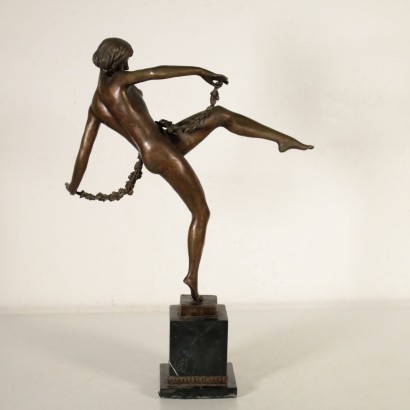 Bronzeskulptur einer Ballerina Kopie von Pierre Le Faguays