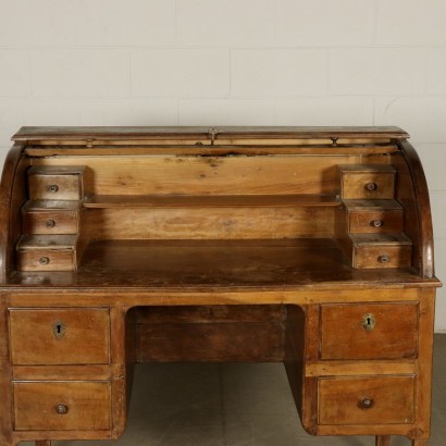 Walnut Shutter Desk Italy Late 18th Century