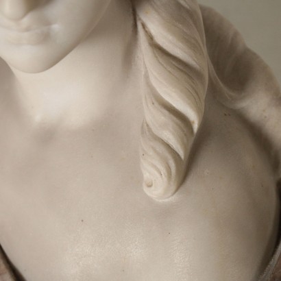 Marble Bust of a Woman Italy Early 20th century